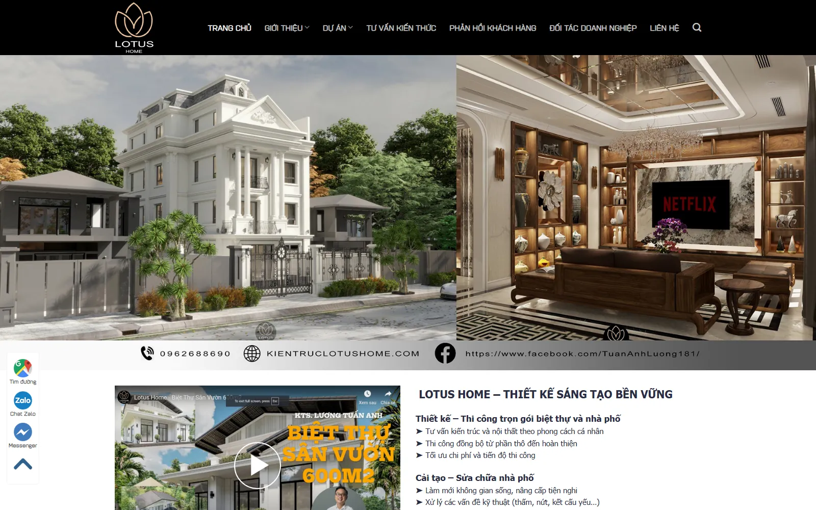 Kiến trúc Lotus Home